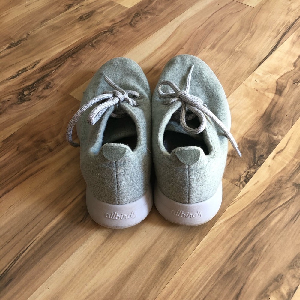 Mint Green Allbirds Wool Runners